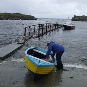 ashore